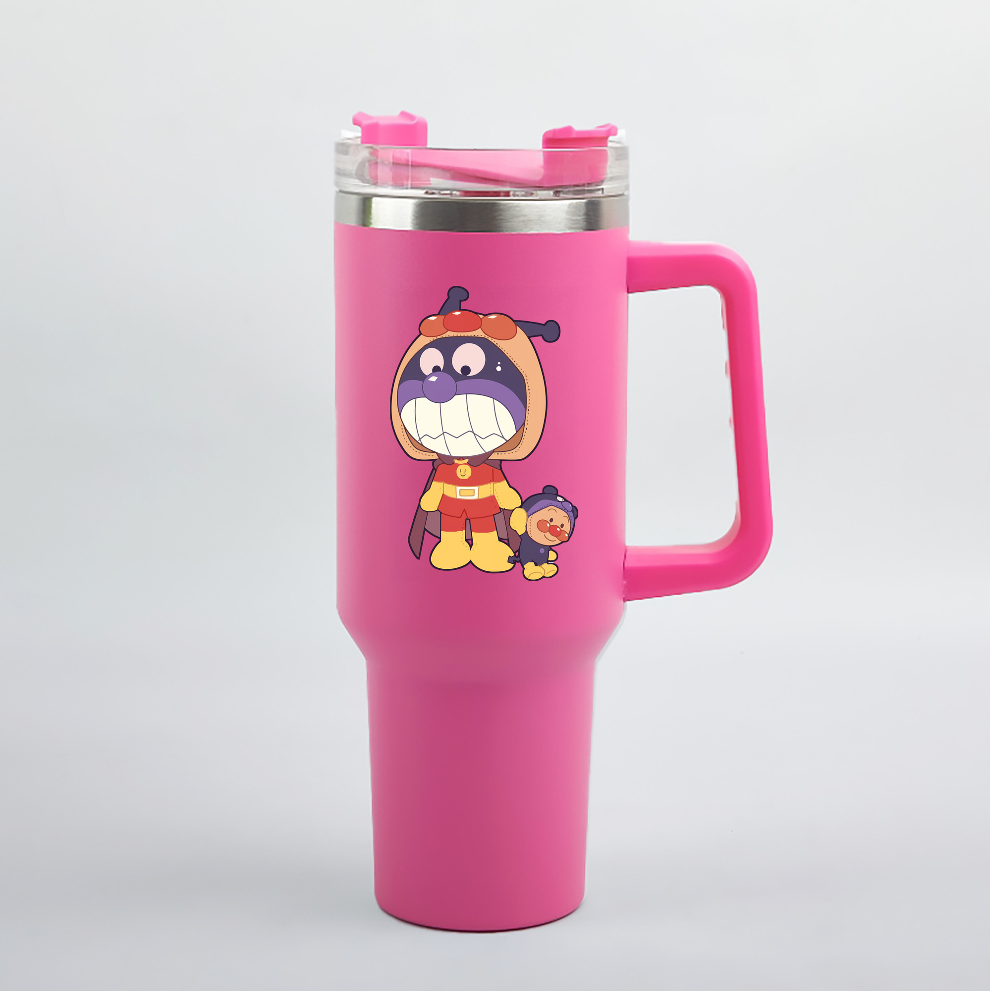 （画像用） アンパンマン Anpanman 1200mL車用タンブラー（カラープリント）